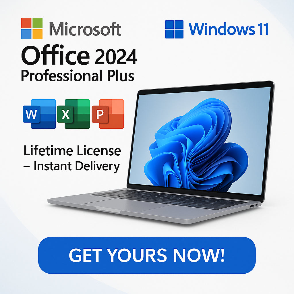 Office 2024 + Windows 11 Pro Bundle | Lifetime License + Instant Delivery