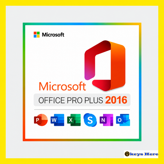 Microsoft Office 2016 Professional Plus genuine product key